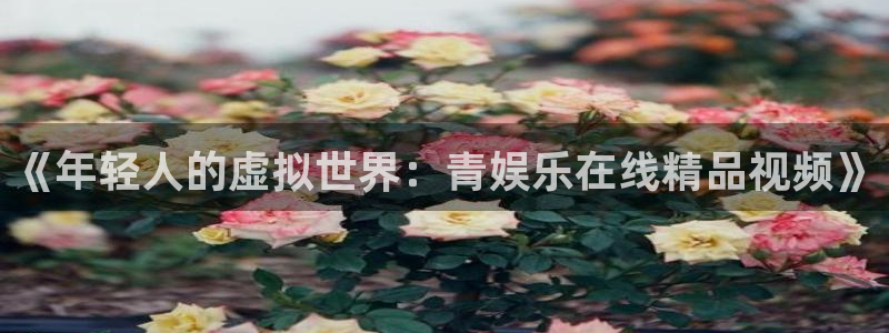 人生就是搏体育平台总代理：《年轻人的虚拟世界：青娱乐在线精品视频》